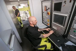 Ablauf von Saugbaggerarbeiten in Eschborn